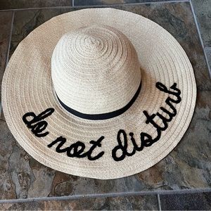 Floppy Hat Sun Beach Pool Do Not Disturb